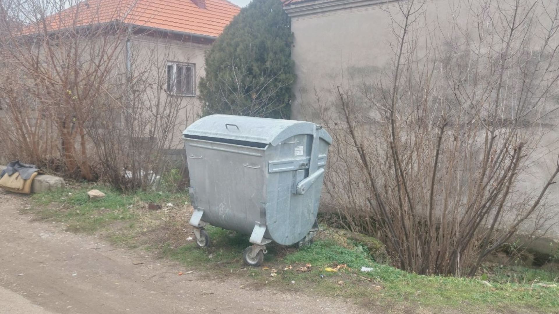 Malošište, kontejner u kojem je pronađena beba