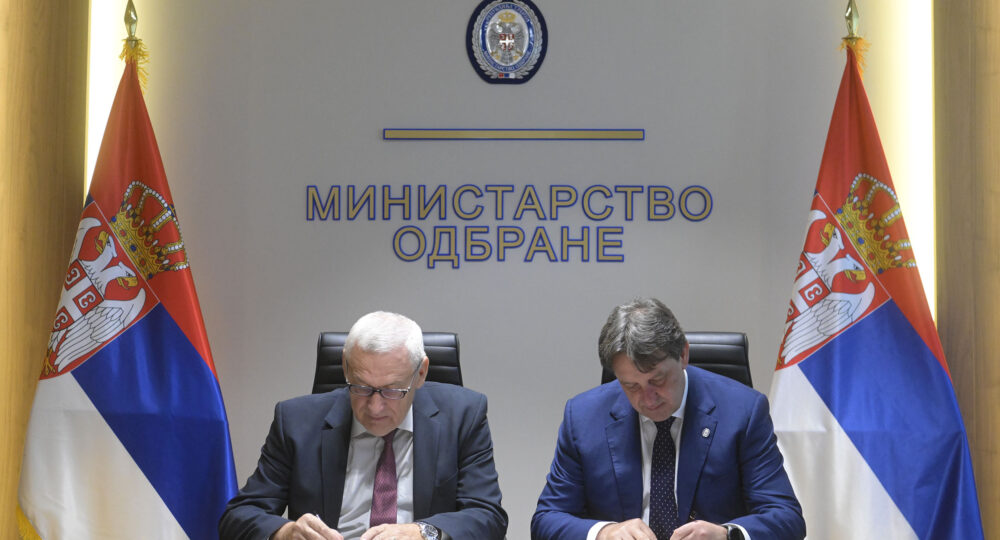 FOTO: MOD, Protokol o saradnji Ministarstva odbrane i Ministarstva nauke