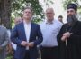 ministar Nikola Selaković u poseti Hramu Svete Trojice u Gornjem Adrovcu - foto PS Tannug