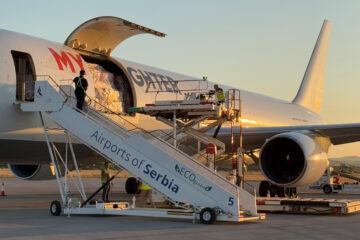 Uspostavljena kargo linija između aerodroma u Nišu i Urumćiju. FOTO Aerodromi Srbije