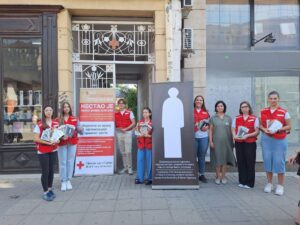 Volonteri CK Niš, akcija povodom Međunarodnog dana nestalih