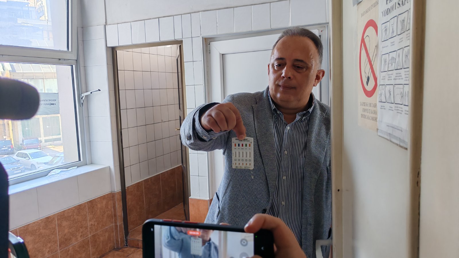 Novaković prvi uradio test na narkotike, FOTO Zona plus