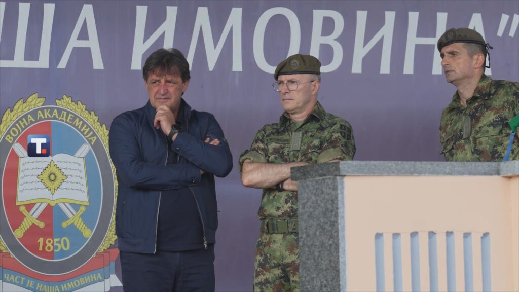 vežba za vojnu paradu 