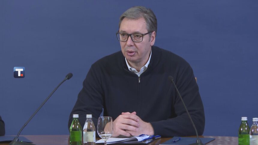 Aleksandar Vučić, predsednik Srbije FOTO-Tanjug video