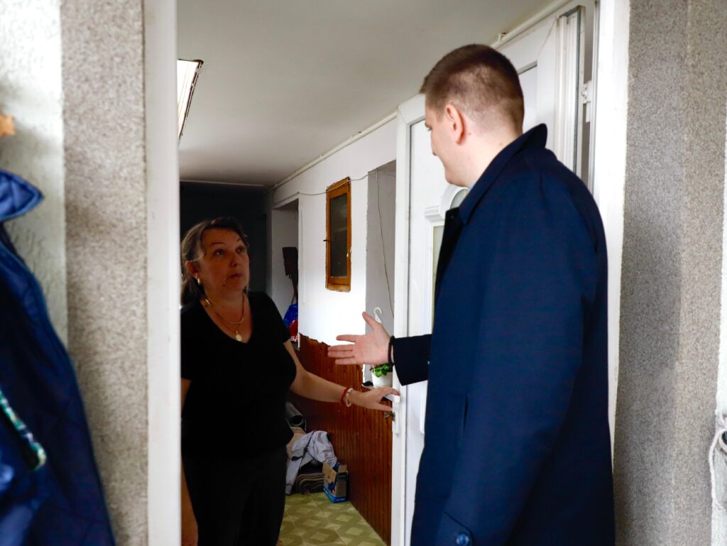 Gašević u poseti porodici Mitrović