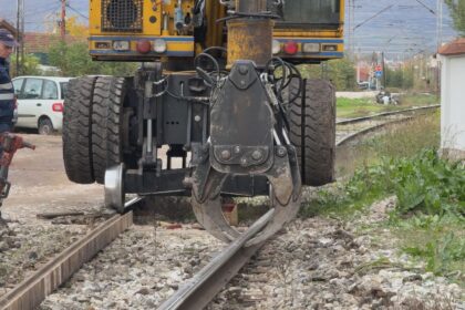 Pružni prelaz, radovi FOTO Zona plus