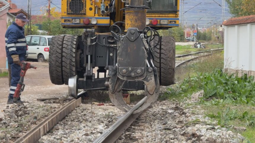 Pružni prelaz, radovi FOTO Zona plus