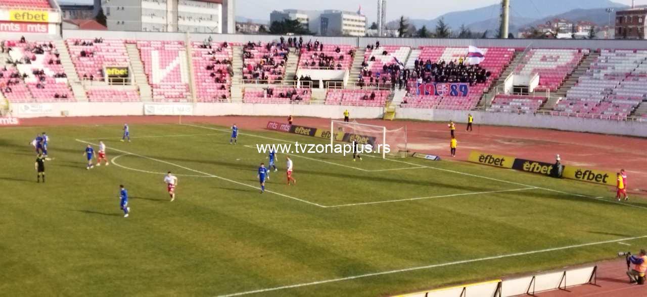 Fudbaleri Spartaka pobedili Radnički u Nišu (0:1)