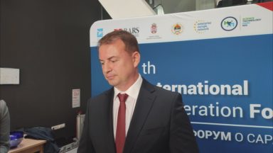 ministar privrede Slobodan Cvetković
