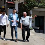 Gradonačelnik Niša Dragoslav Pavlović obišao gazdinstvo porodice Vacić u Sićevu. FOTO: TV Zona plus