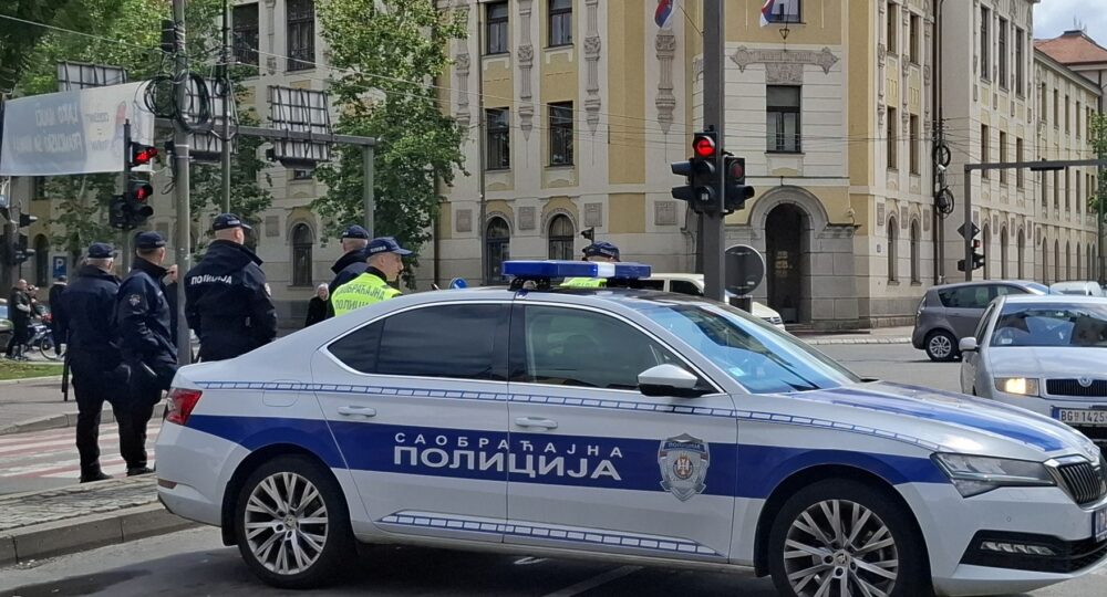 MUP - Skup u centru Niša je prijavljen, FOTO Zona plus