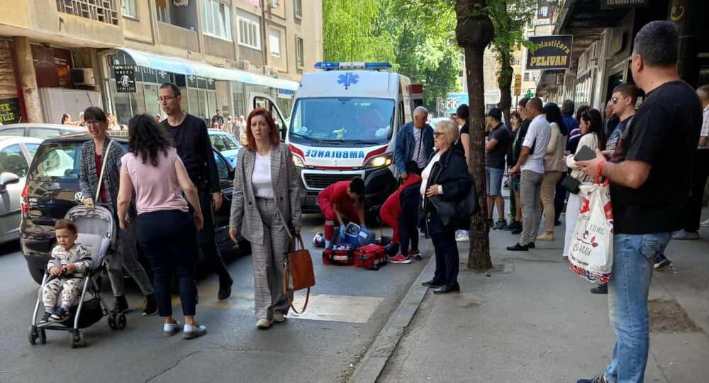 oboren pešak na Margeru - foto Zona plus