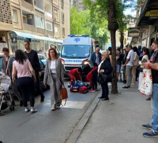 oboren pešak na Margeru - foto Zona plus