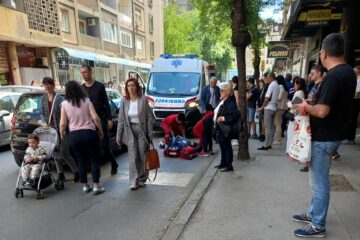 oboren pešak na Margeru - foto Zona plus