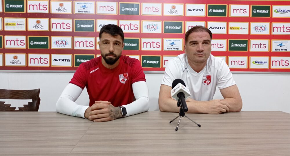 Uros Vitas i Sinisa Dobrasinovic- foto FK Radnički