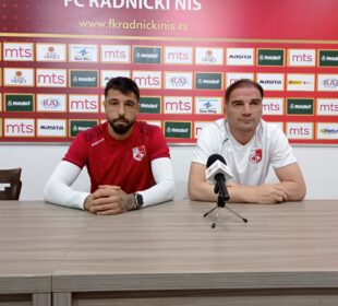 Uros Vitas i Sinisa Dobrasinovic- foto FK Radnički