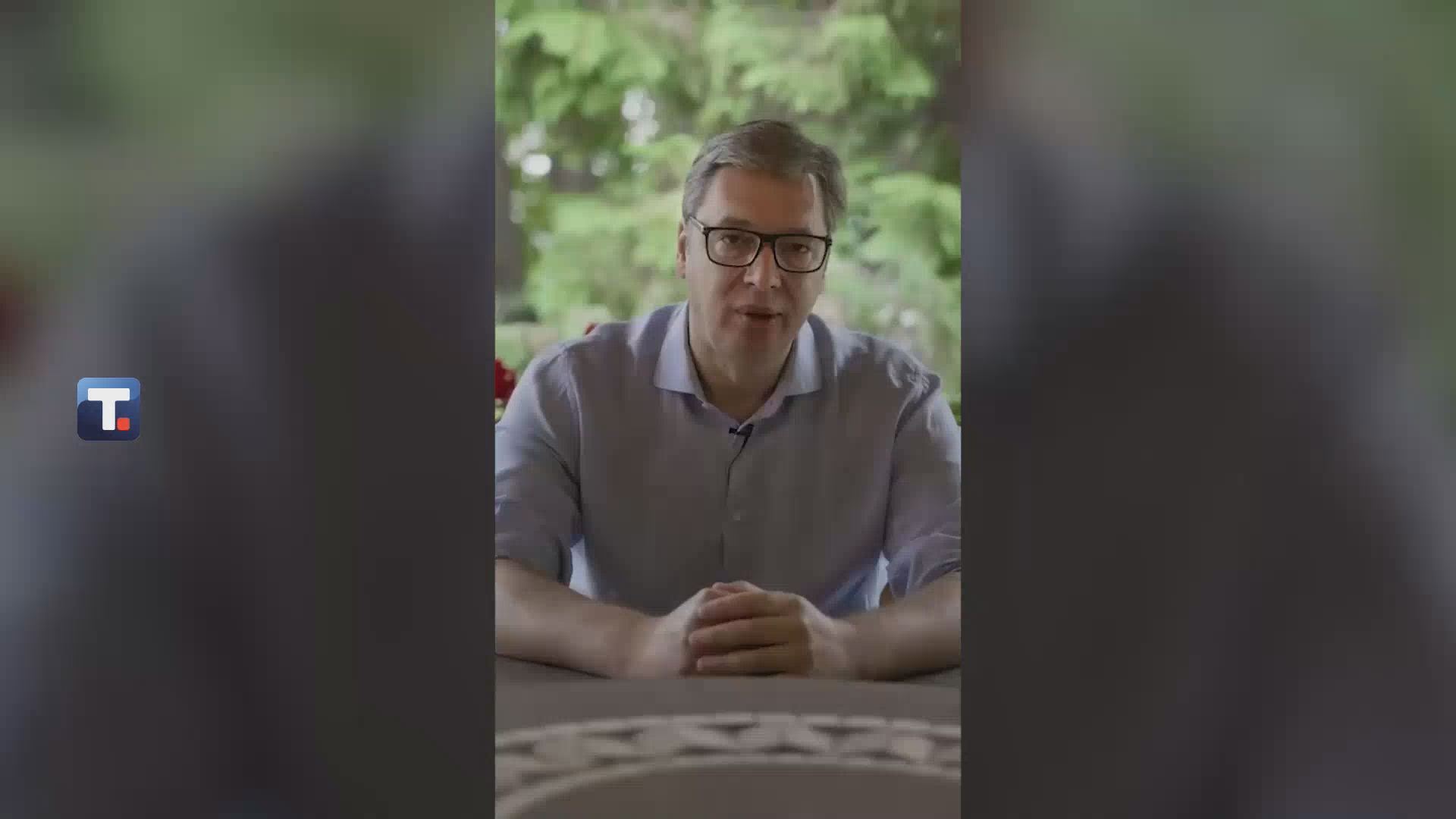 Predsednik Srbije Aleksandar Vučić, Instagram