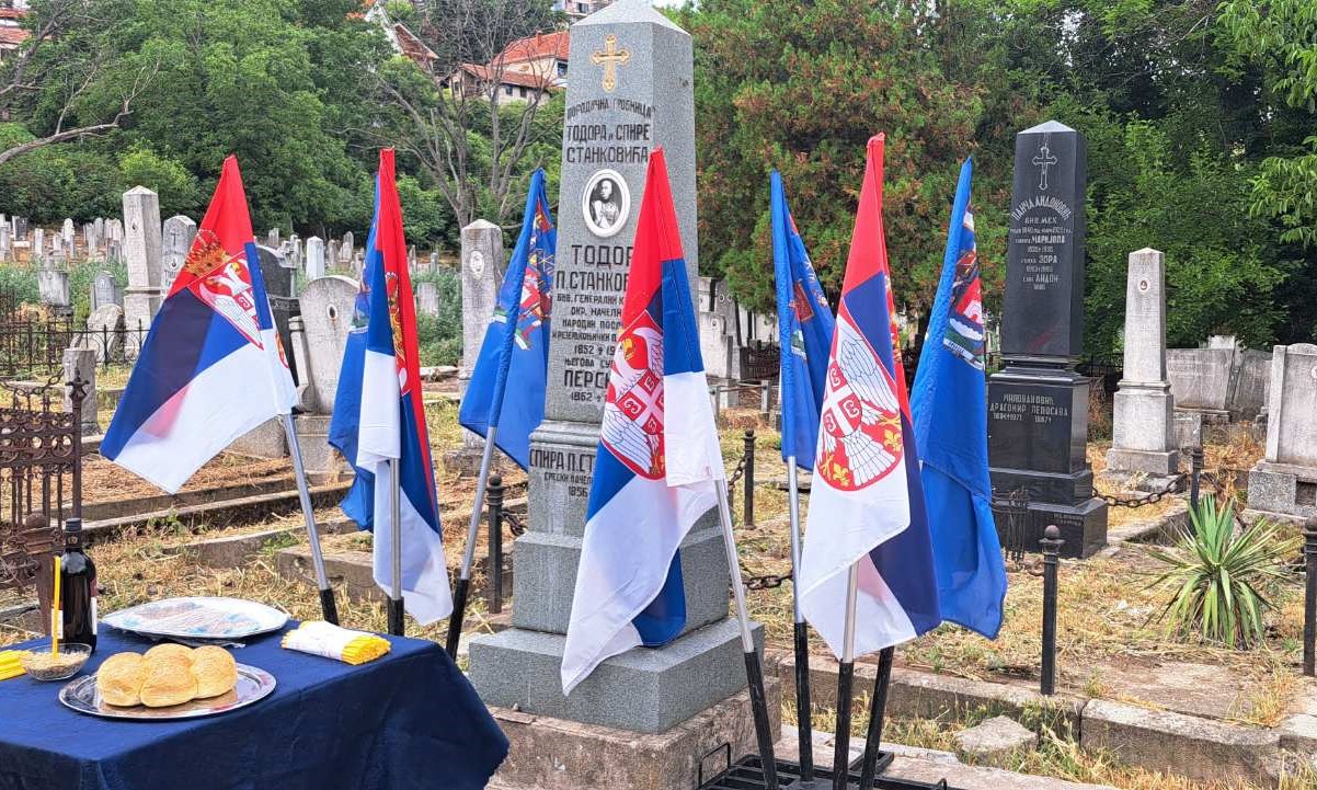 Spomenik Todoru Stankoviću u Starom groblju u Nišu FOTO: Miljana Nikolić