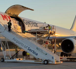 Uspostavljena kargo linija između aerodroma u Nišu i Urumćiju. FOTO Aerodromi Srbije