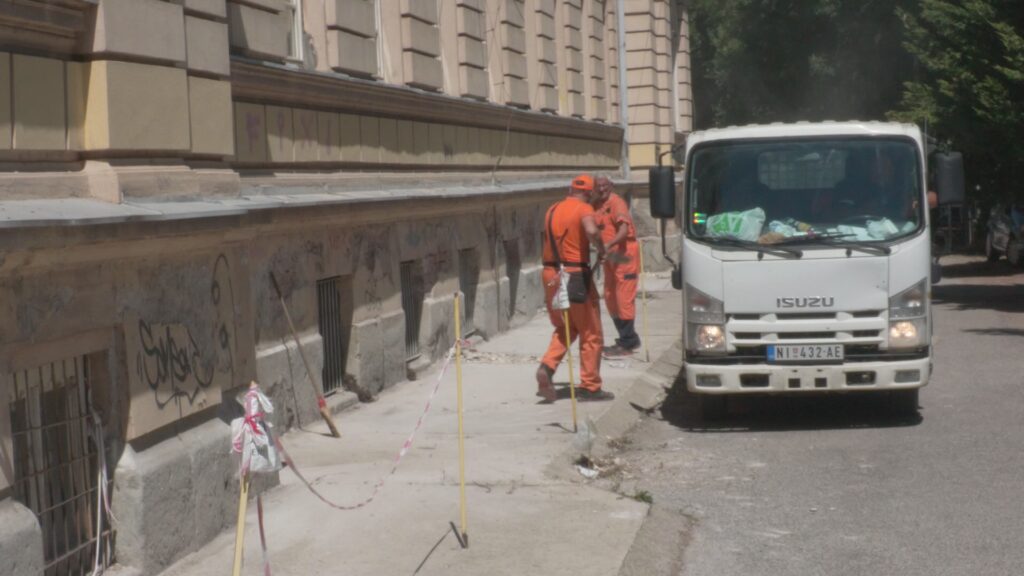 sanacija gimnazija Bora i Sremac - foto Zona plus