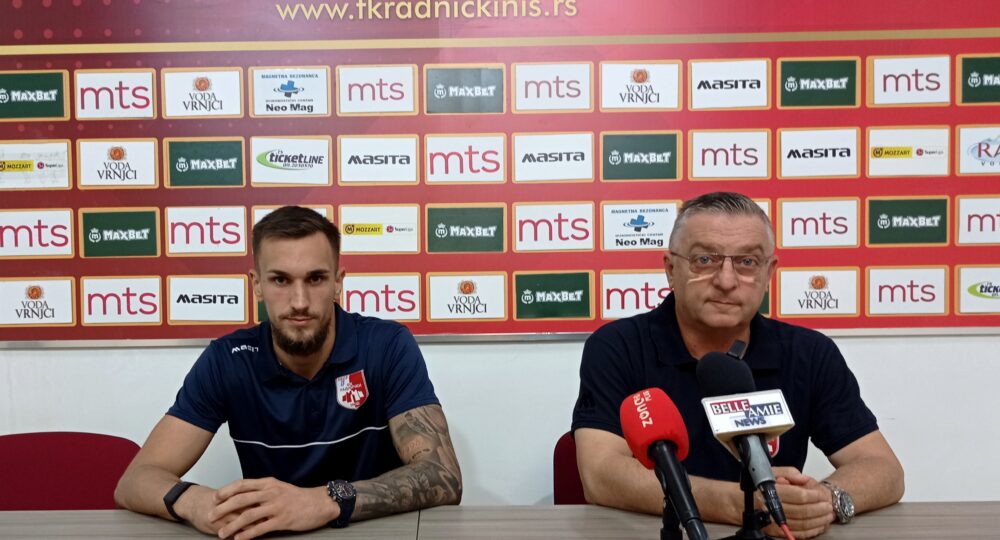 FK Radnički Strahinja Manojlović i Tomislav Sivić