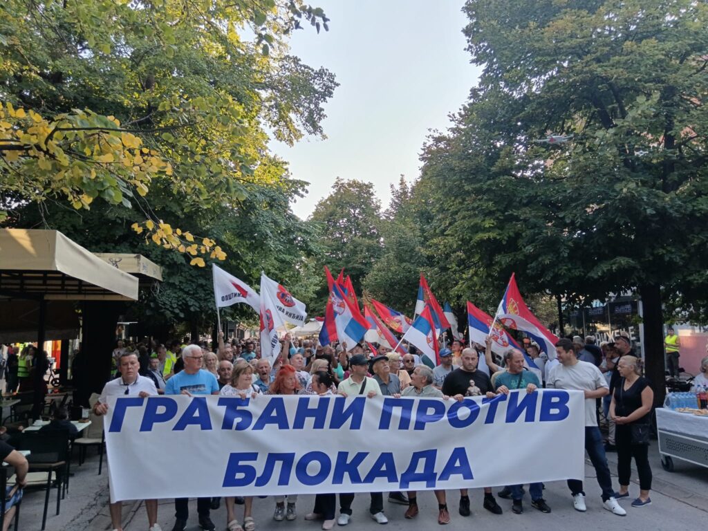 Indija, 23. avgusta 2025. -U velikom broju mesta u Srbiji danas ce se odrati skupovi gradana koji se protive blokadama kao reakcija na viemesecne proteste i blokade koje, prema njihovim recima, ometaju svakodnevno funkcionisanje. FOTO TANJUG/STR/bs