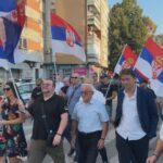 Milan Lazarević, Pokret za narod i državu uoči skupa protiv blokada u Nišu