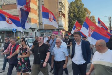 Milan Lazarević, Pokret za narod i državu uoči skupa protiv blokada u Nišu