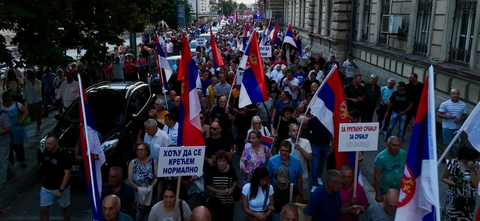 Skup Niš protiv blokada 7. septembra