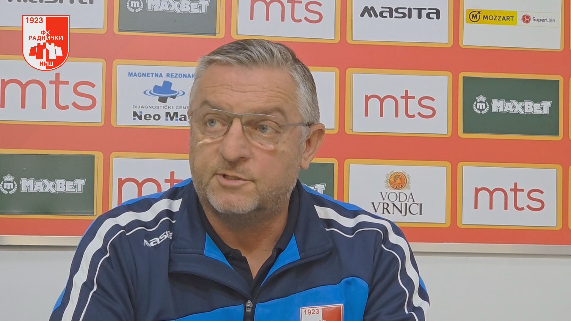 Tomislav Sivić, šef stručnog štaba FK Radnički