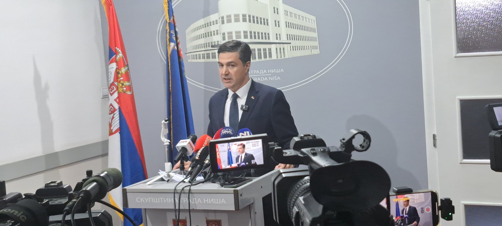 gradonačelnik Niša Dragoslav Pavlović