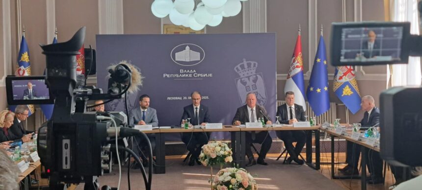 Leskovac, posebna sednica Vlade Srbije, FOTO ZONA PLUS
