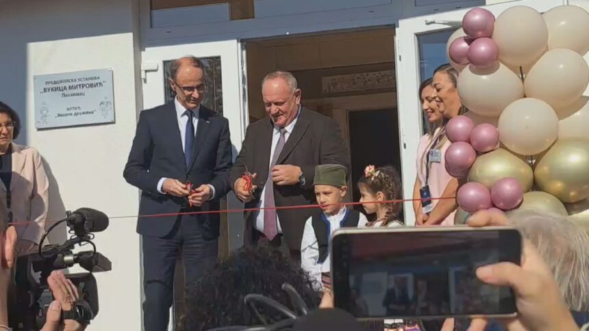 Otvoren novi vrtić u Leskovcu FOTO Zona plus