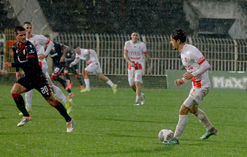 Radnički - Zvezda FOTO: FK Radnički
