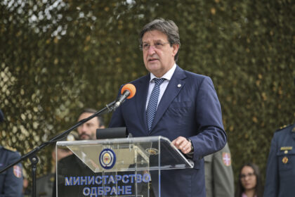 Ministar odbrane Bratislav Gašić FOTO: MOD