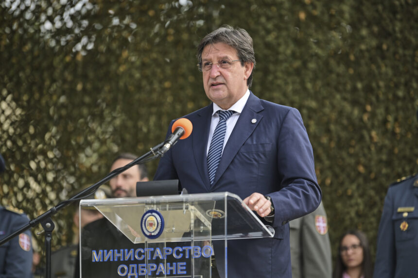 Ministar odbrane Bratislav Gašić FOTO: MOD