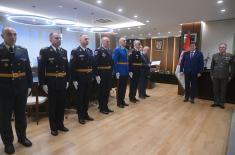 Ministar Gašić uručio ukaze o unapređenjima i postavljenjima, FOTO MOD