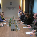 Sastanak ministra Gašića sa novoimenovanom ambasadorkom Francuske FOTO MOD