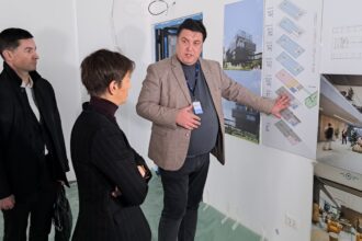 Ana Brnabić u Nišu, obilazak NTP 2 FOTO Zona plus