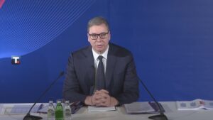 Predsednik Srbije Aleksandar Vučić, godišnje obraćanje, FOTO Tanjug video
