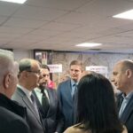 Premijer Đuro Macut i ministar Lončar u Domu Zdravlja Niš FOTO Zona plus