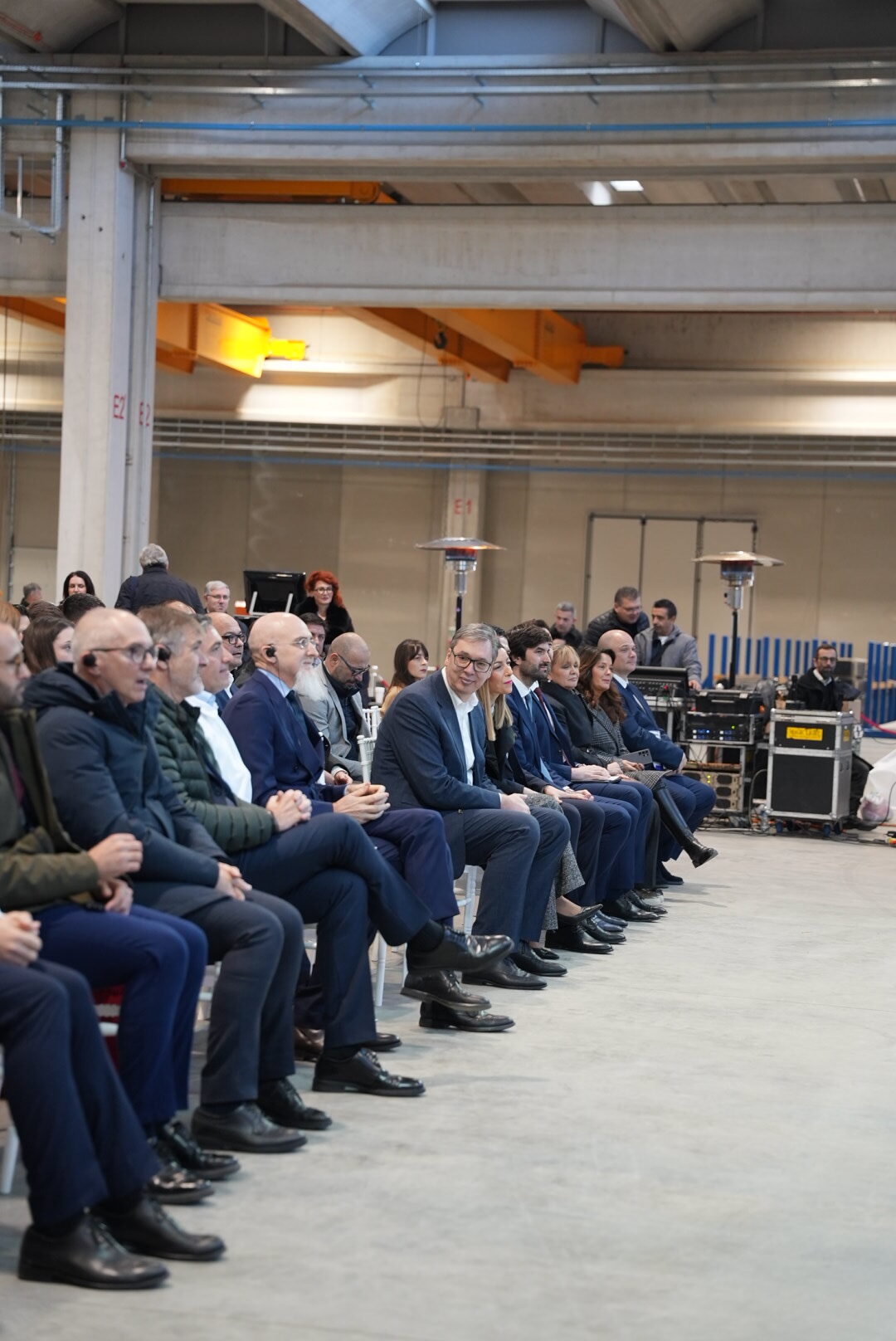 Vučić u Aristonu, FOTO- Marketing NGN 