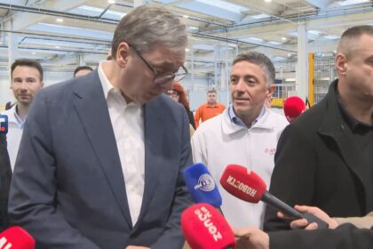 Vučić u Aristonu FOTO Tanjug video