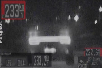 brza vožnja FOTO MUP