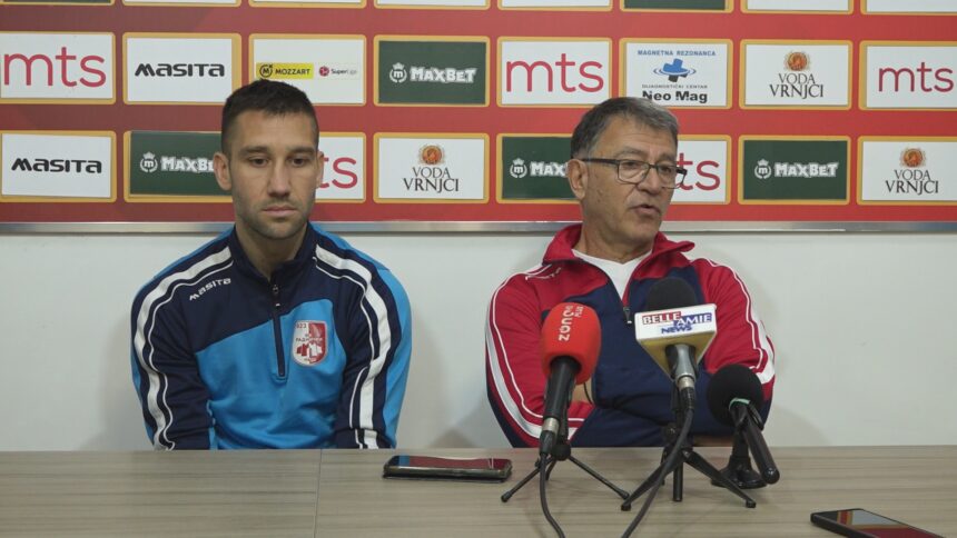 FK Radnički konferencija za novinare pred meč sa Partizanom FOTO: Zona plus
