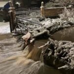 izlivanje Humskog potoka - foto Insta drmmilutinovic