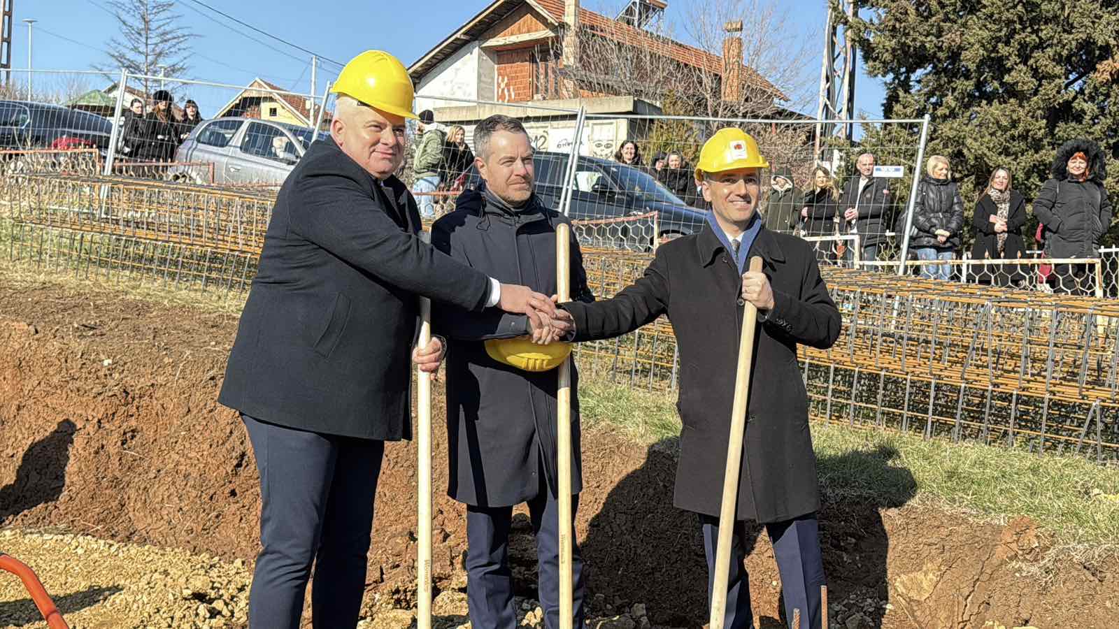 Prokuplje, kamen temeljac za novu zgradu Specijalne škole - FOTO Zona plus