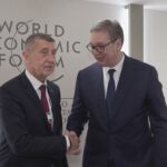Vučić u Davosu razgovarao sa Babišem FOTO: Tanjug video