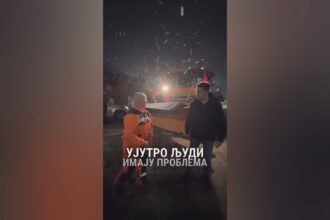 Dragoslav Pavlovic obilazak nocu - foto PS Insta @dragoslavpavlovic_nis