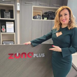 Slađana Ostojić, direktorka i glodur TV Zona plus